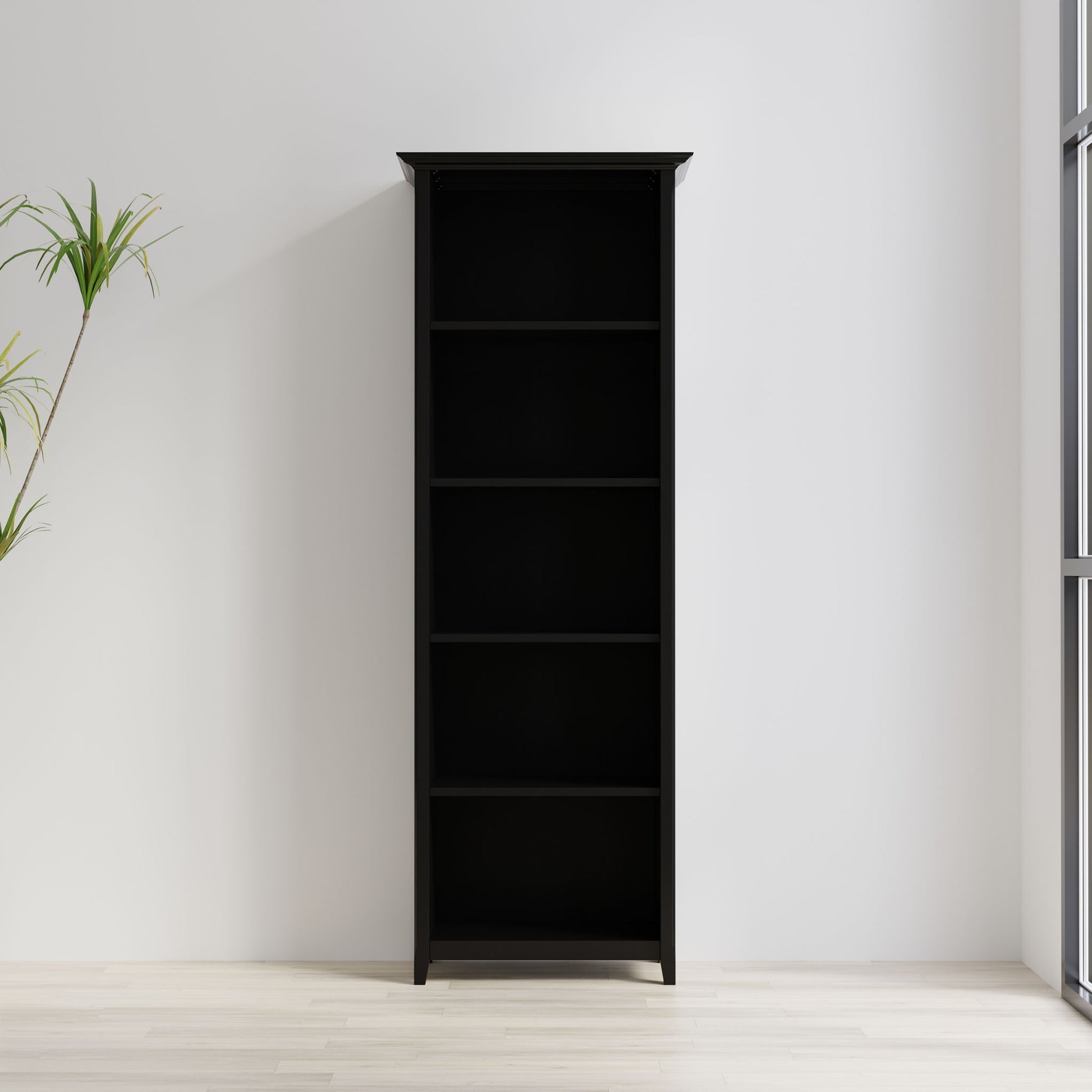 Acadian - 5 Shelf Bookcase, Handcrafted - The Sleep Loft - Online Mattress Showroom NYC