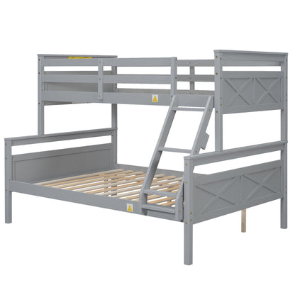 Bunk Bed With Ladder And Safety Guardrail - The Sleep Loft - Online Mattress Showroom NYC