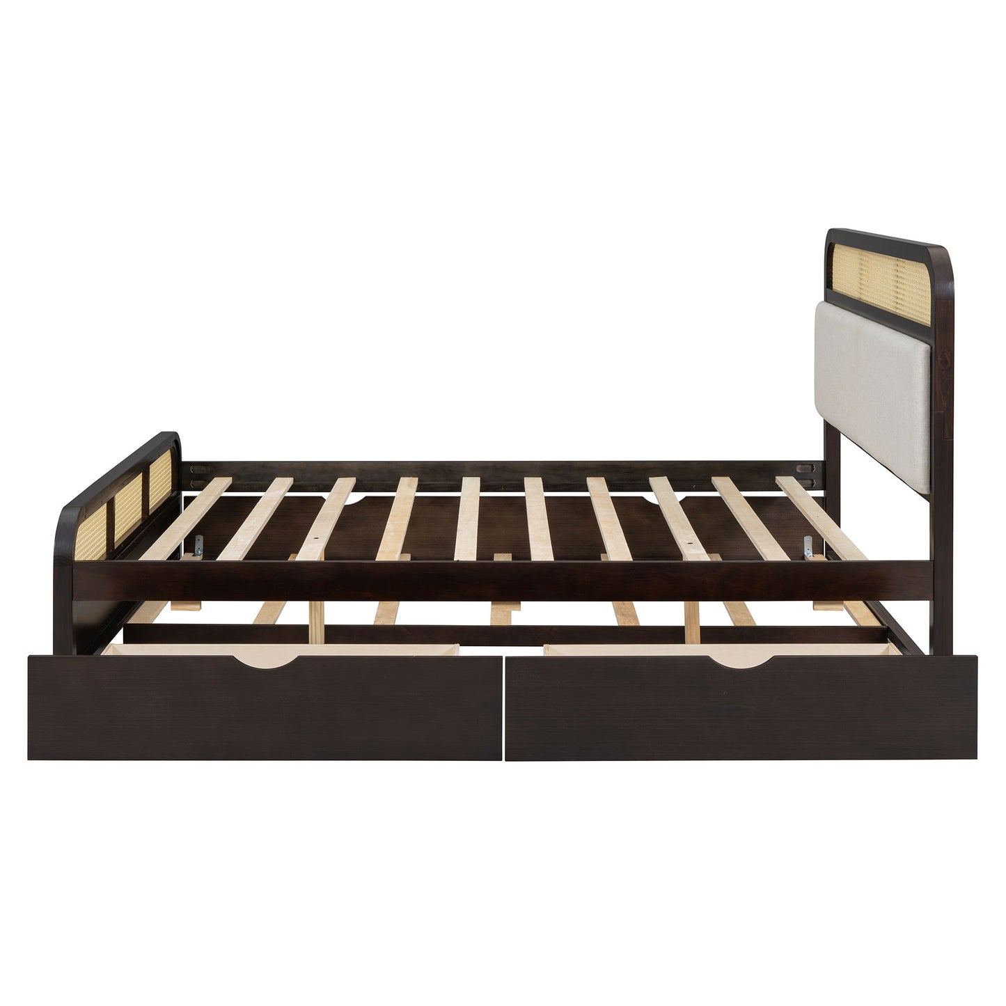 Platform Bed With Trundle And 2 Drawers - The Sleep Loft - Online Mattress Showroom NYC
