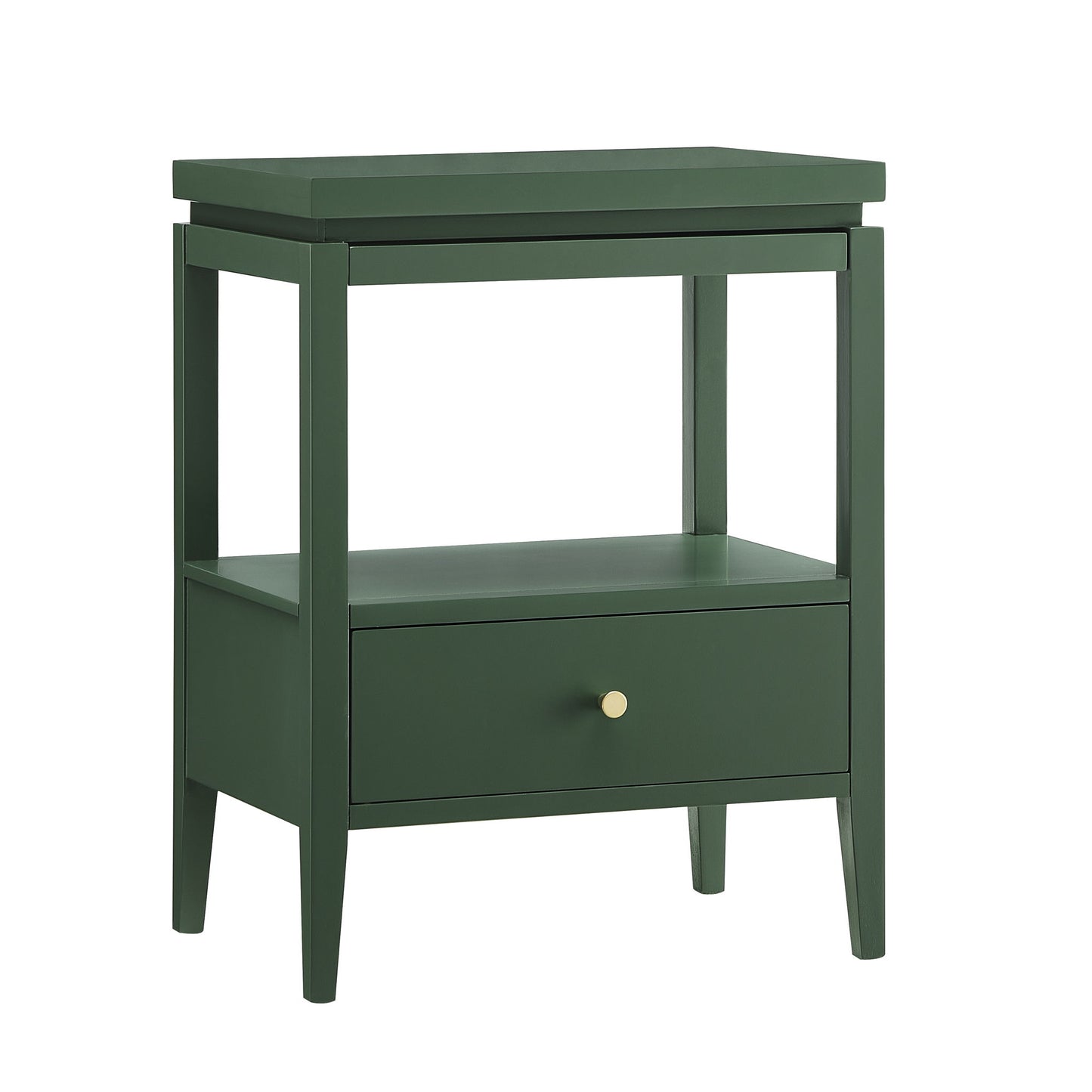 Olana -1 Drawer Nightstand With Floating Top Design - The Sleep Loft - Online Mattress Showroom NYC