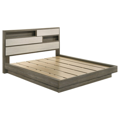 Edmondson - Bookcase Headboard Bed - The Sleep Loft - Online Mattress Showroom NYC