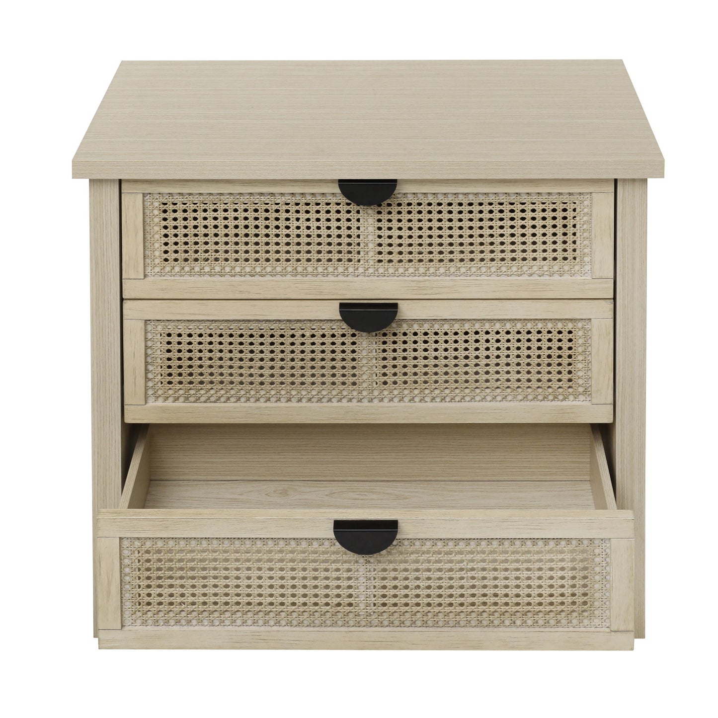 3 Drawer Cabinet, Suitable For Bedroom - Natural