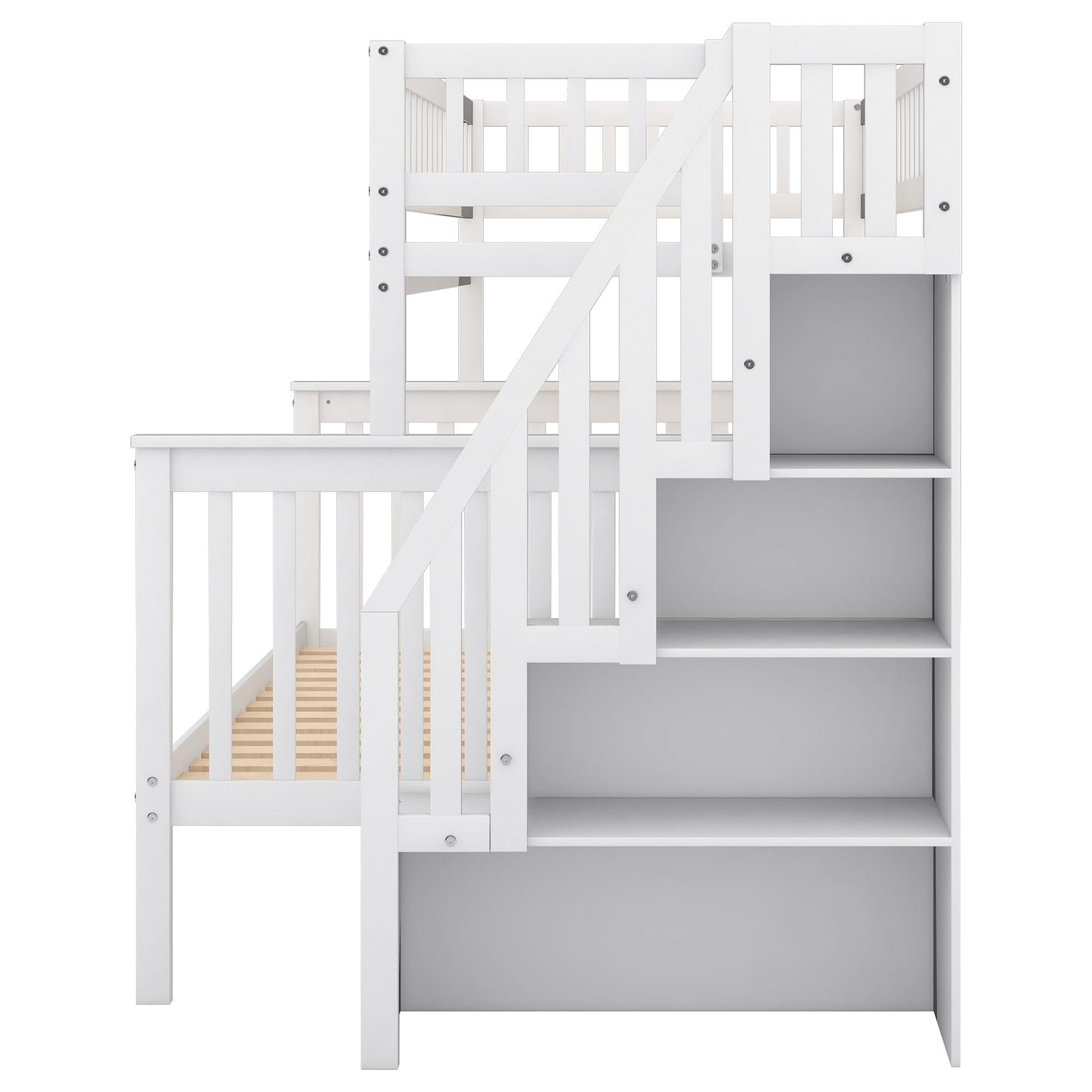 Bunk Bed With Staircase - The Sleep Loft - Online Mattress Showroom NYC