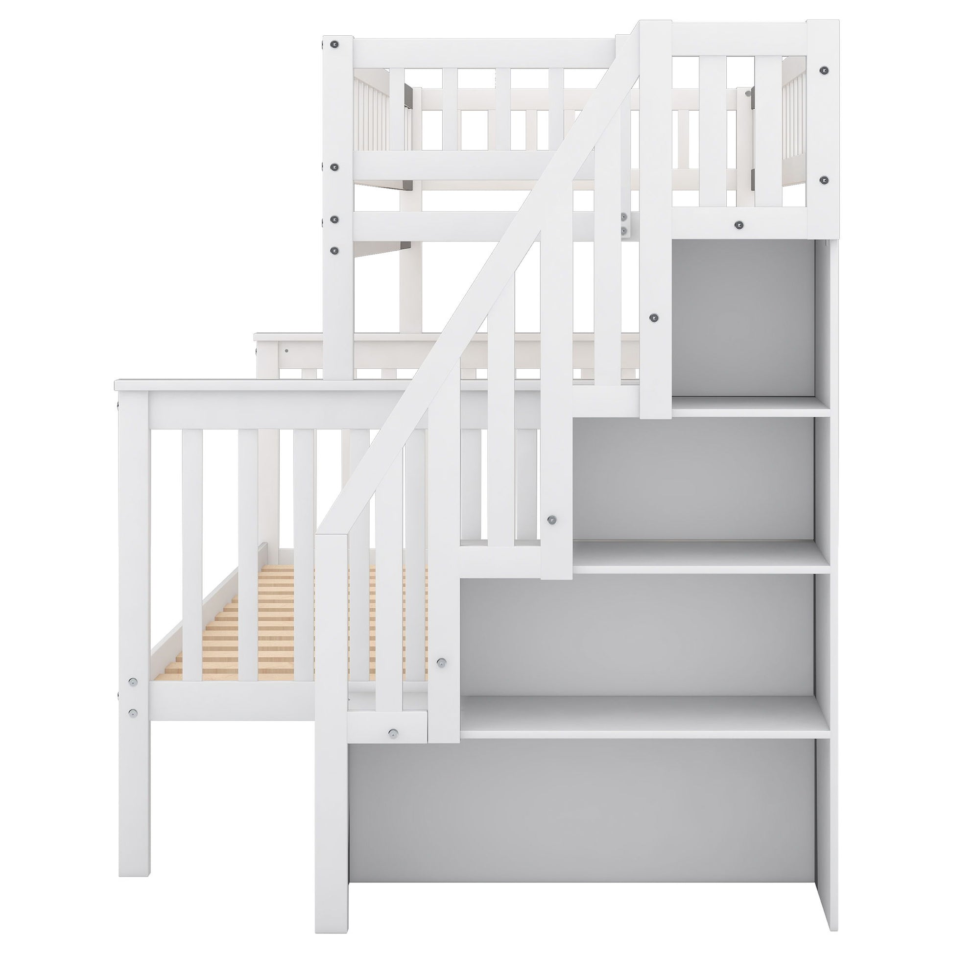 Bunk Bed With Staircase - The Sleep Loft - Online Mattress Showroom NYC