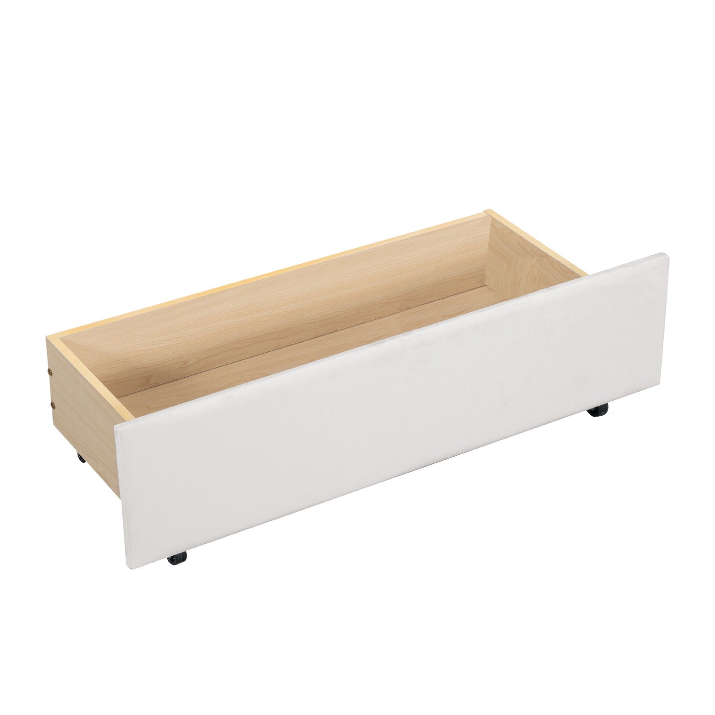 Upholstered Daybed With Ergonomic Design Backrest - The Sleep Loft - Online Mattress Showroom NYC
