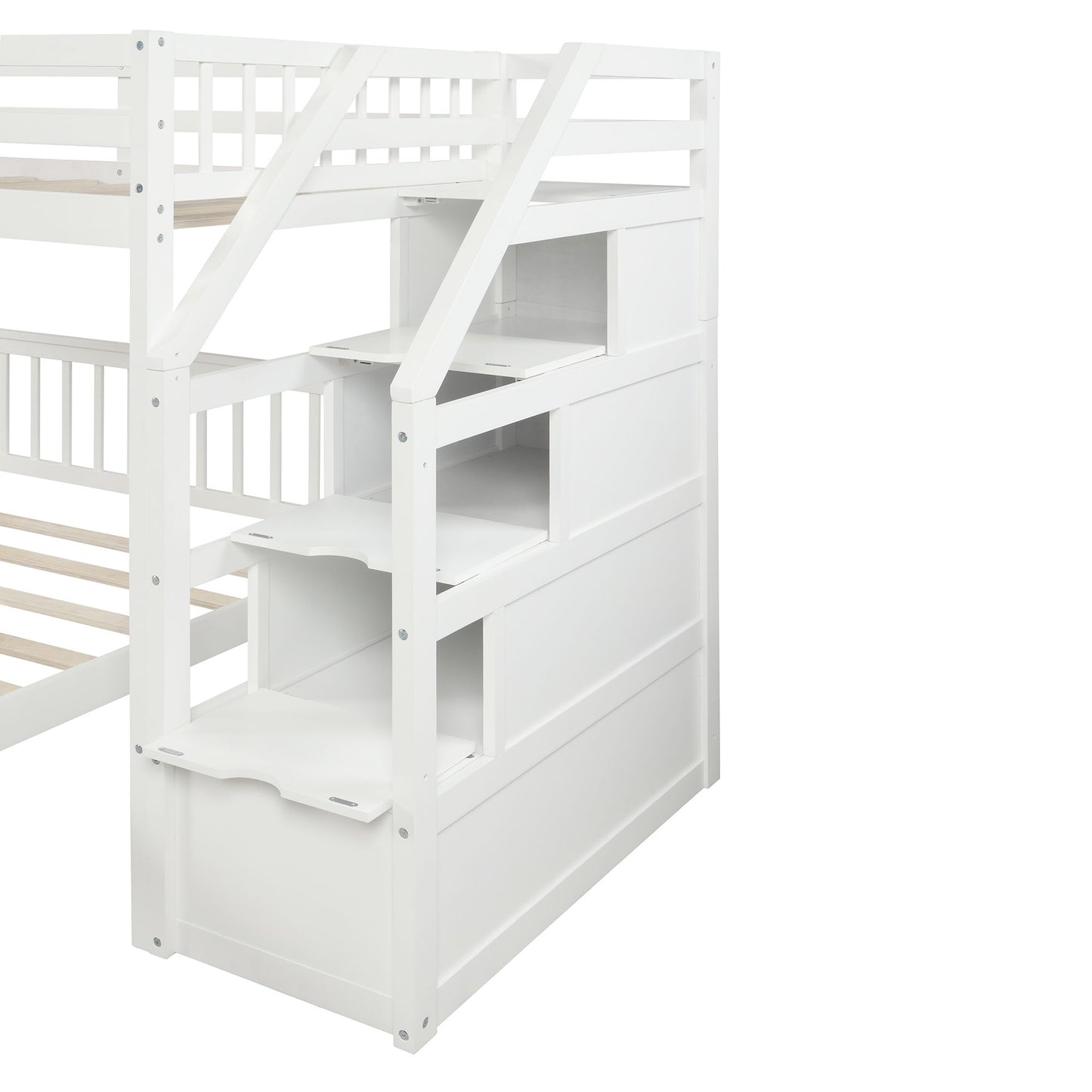 Loft Bed With Staircase And Storage - The Sleep Loft - Online Mattress Showroom NYC