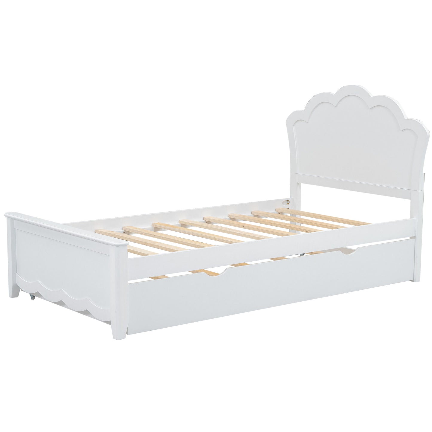 Platform Bed With Headboard And Trundle - The Sleep Loft - Online Mattress Showroom NYC