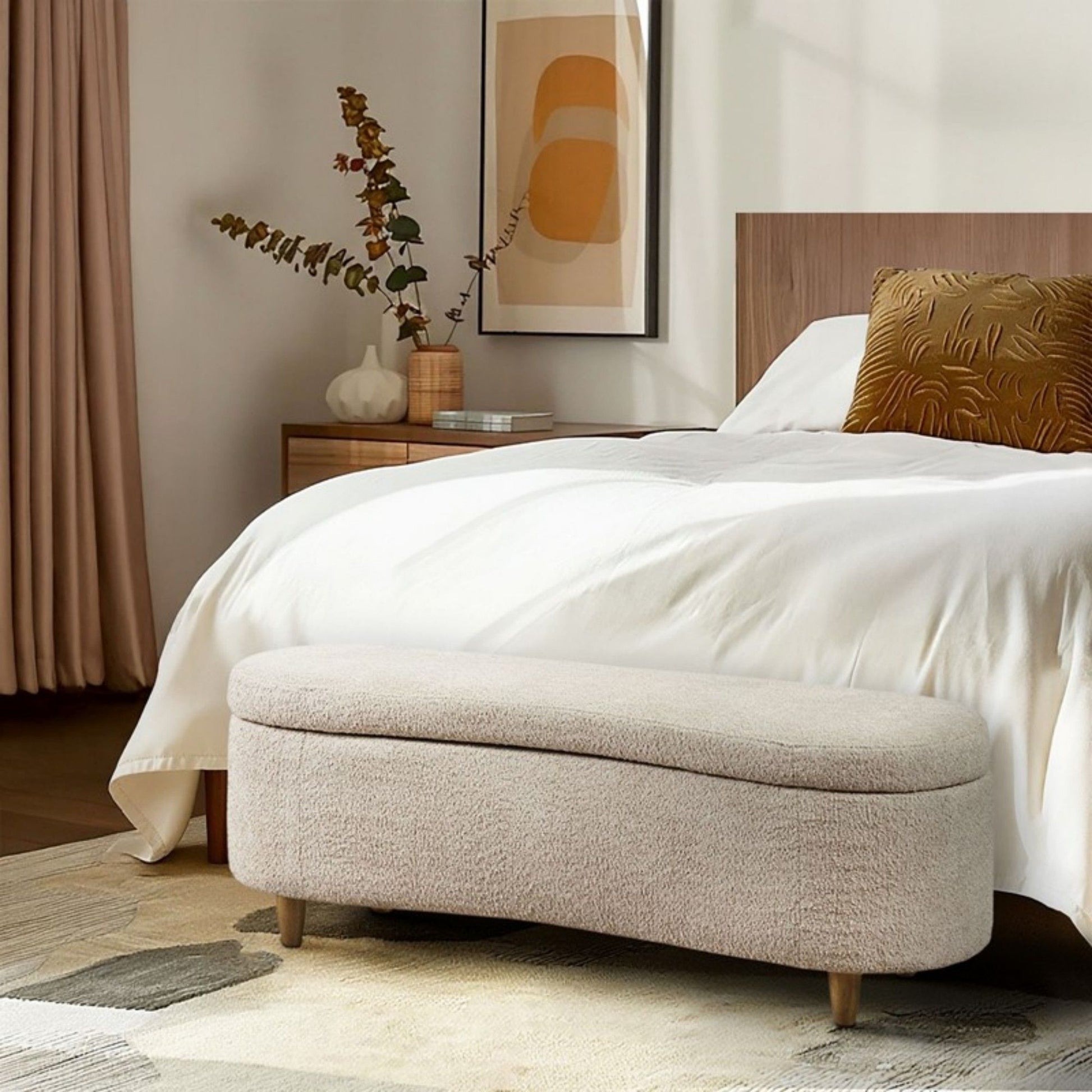 Flip Top Storage Bench - The Sleep Loft - Online Mattress Showroom NYC