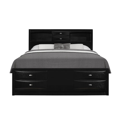 Lucille - Bed With Storage And Bookcase Headboard - The Sleep Loft - Online Mattress Showroom NYC