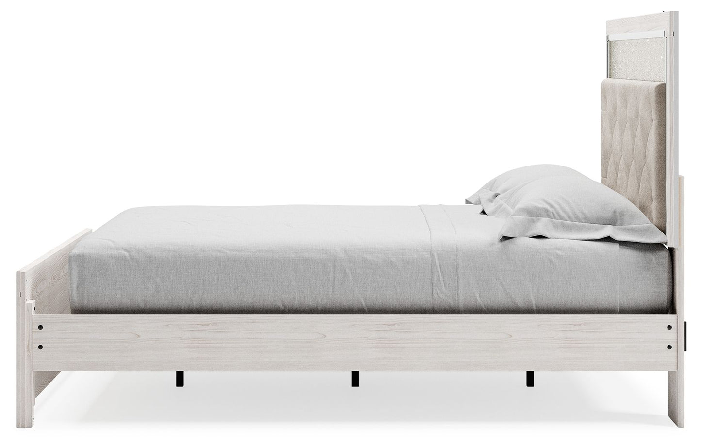 Altyra - Queen Panel Bed With Roll Slats - White - The Sleep Loft - Online Mattress Showroom NYC