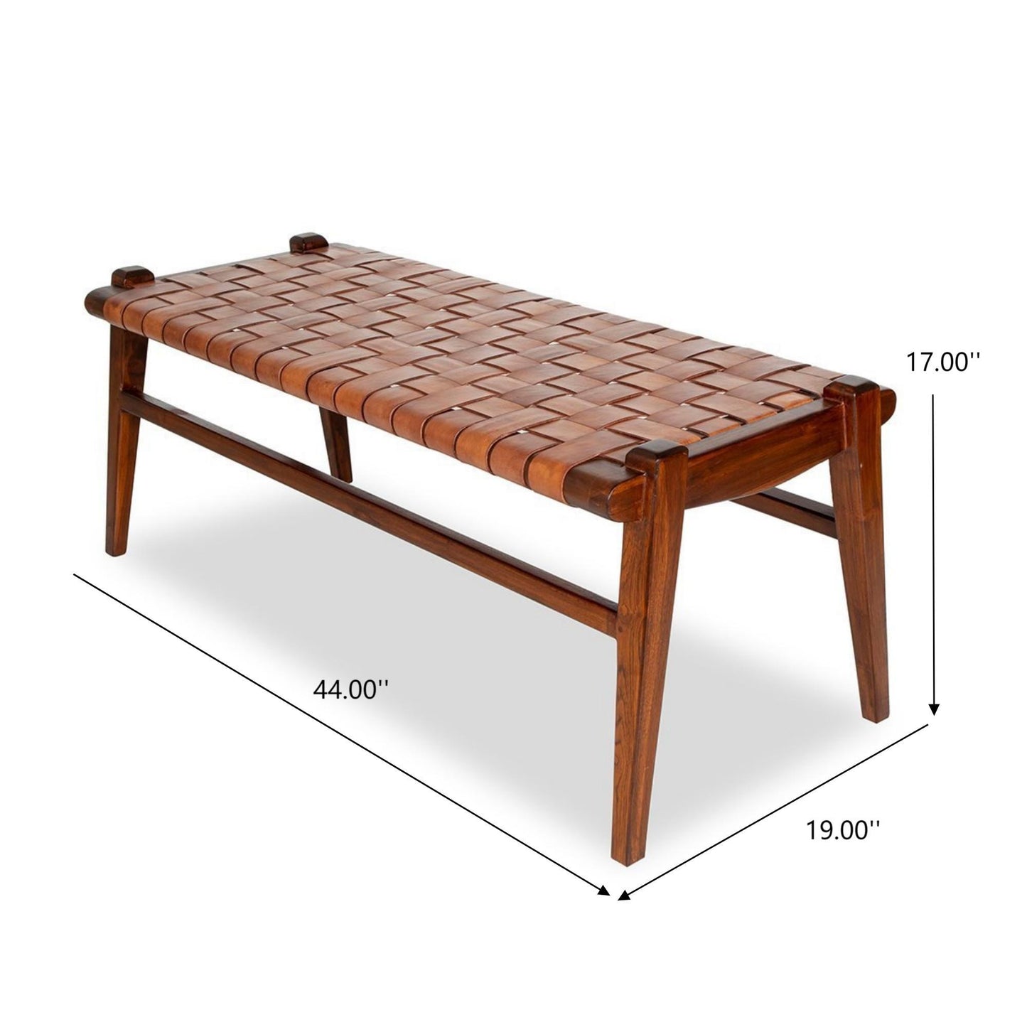 Cody - Bench - Brown / Tan - The Sleep Loft - Online Mattress Showroom NYC