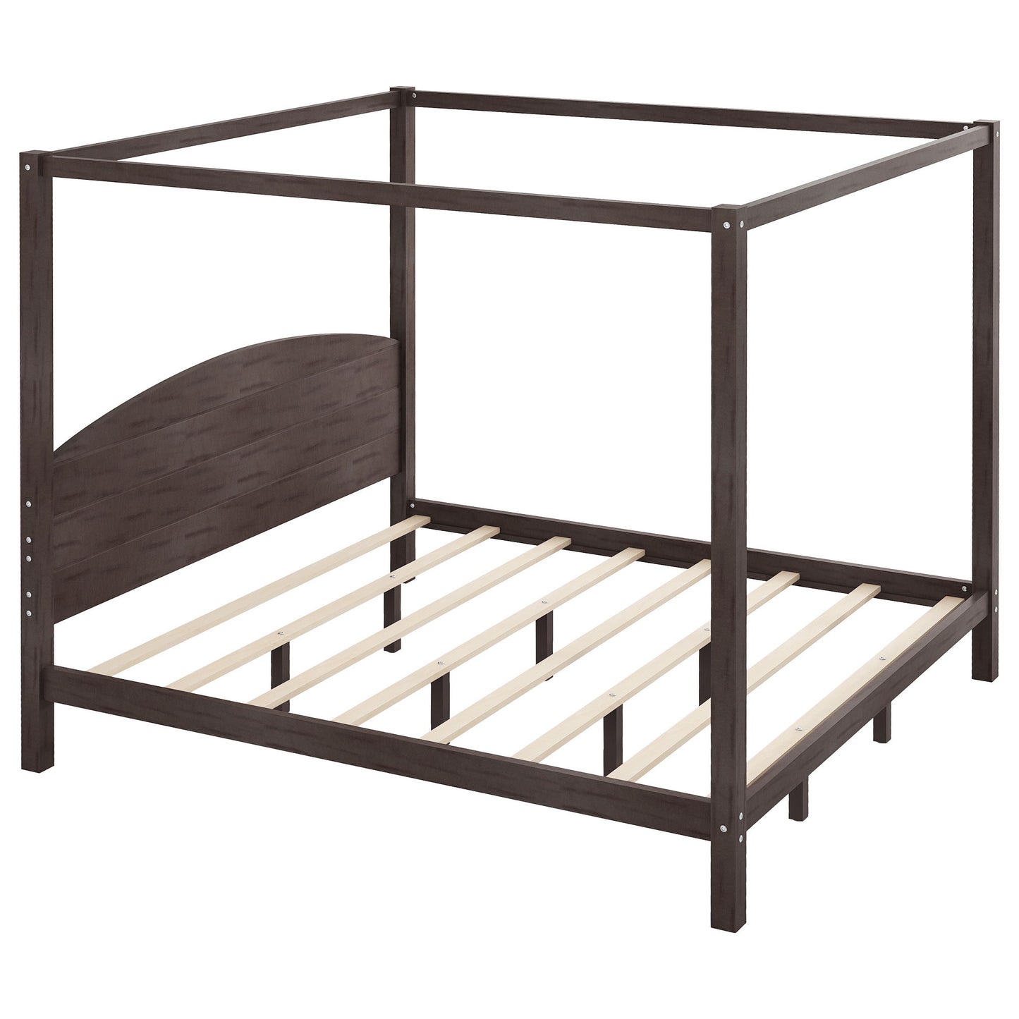 anopy Platform Bed With Headboard And Support Legs - The Sleep Loft - Online Mattress Showroom NYC
