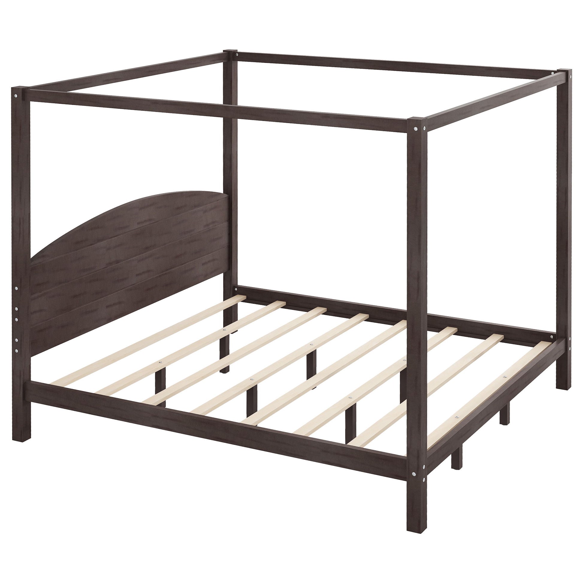 anopy Platform Bed With Headboard And Support Legs - The Sleep Loft - Online Mattress Showroom NYC
