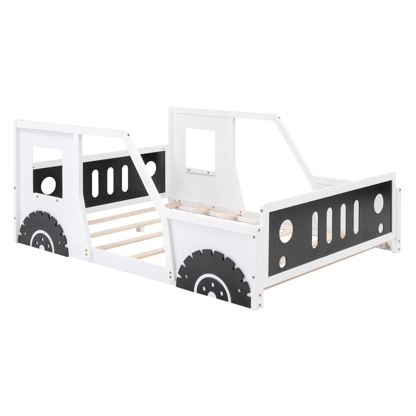 Classic Car Shaped Platform Bed With Wheels - The Sleep Loft - Online Mattress Showroom NYC