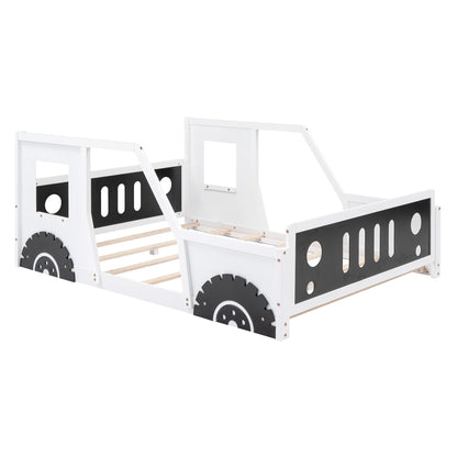 Classic Car Shaped Platform Bed With Wheels - The Sleep Loft - Online Mattress Showroom NYC