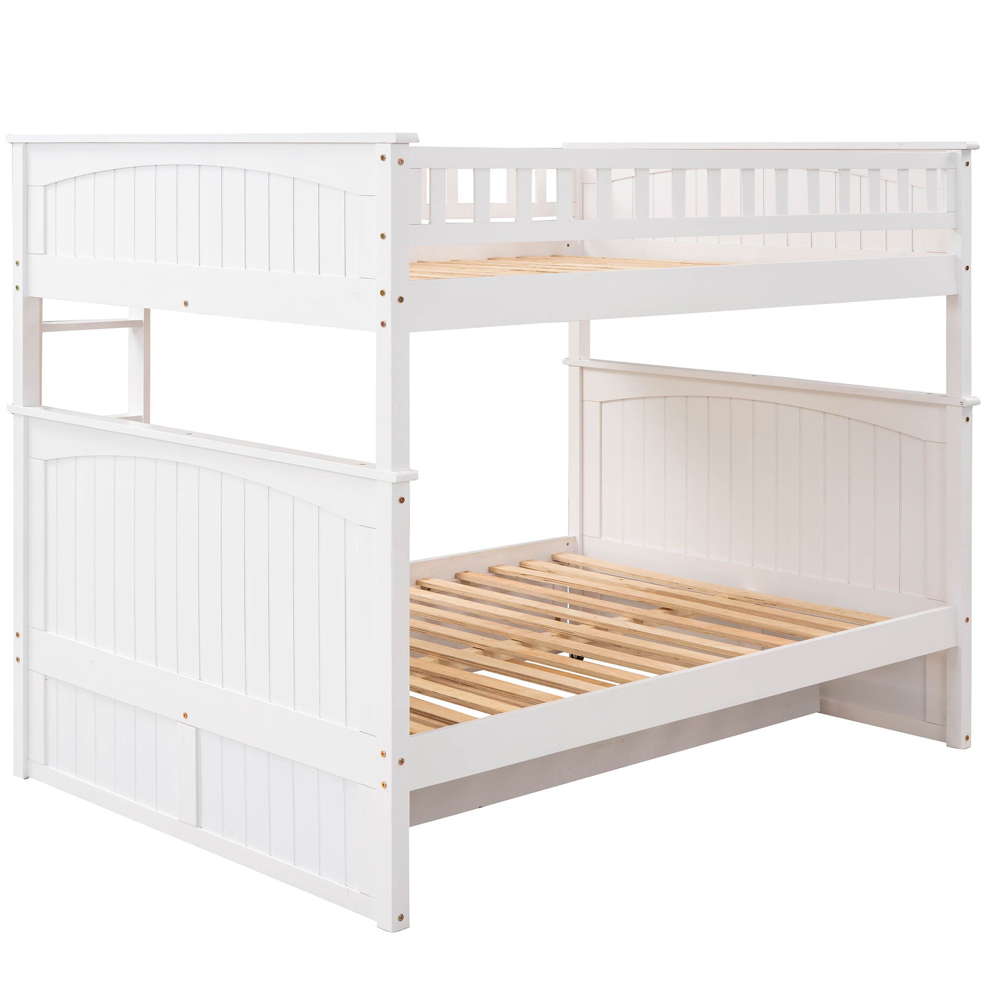 Bunk Bed With Twin Size Trundle, Guardrails - The Sleep Loft - Online Mattress Showroom NYC