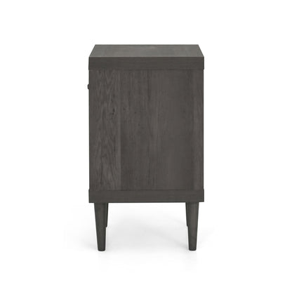 Nystrom - Single Drawer Nightstand - The Sleep Loft - Online Mattress Showroom NYC