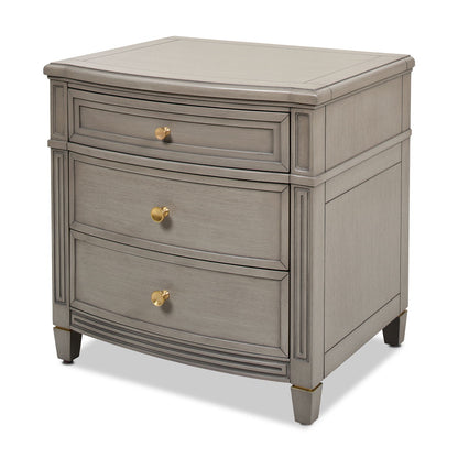 Dauphin - 3 Drawer Accent End Table - The Sleep Loft - Online Mattress Showroom NYC