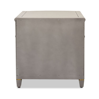 Dauphin - 3 Drawer Accent End Table - The Sleep Loft - Online Mattress Showroom NYC