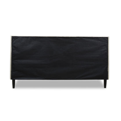 Aspen - King Vertical Tufted Headboard Platform Bed Set - Light Beige - The Sleep Loft - Online Mattress Showroom NYC