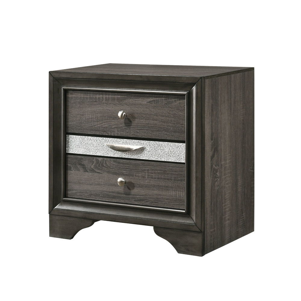 Naima - Chic Design Nightstand - The Sleep Loft - Online Mattress Showroom NYC