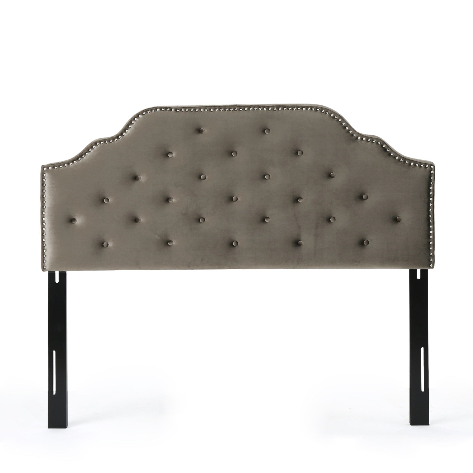 Luella - Button Tufted Upholstered Headboard - The Sleep Loft - Online Mattress Showroom NYC