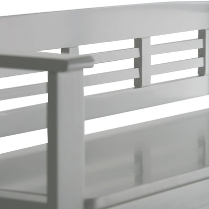 Adams - Entryway Storage Bench Handcrafted - The Sleep Loft - Online Mattress Showroom NYC