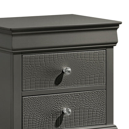 Blaze - 2 Drawer Nightstand - The Sleep Loft - Online Mattress Showroom NYC
