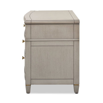Dauphin - 3 Drawer Accent End Table - The Sleep Loft - Online Mattress Showroom NYC