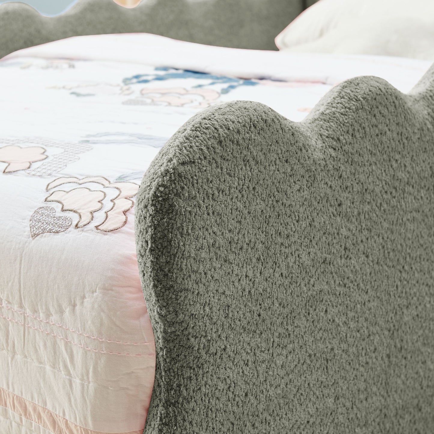 Cute Dinosaur Shaped Bed With Safety Guardrail, Toddler Frame - The Sleep Loft - Online Mattress Showroom NYC