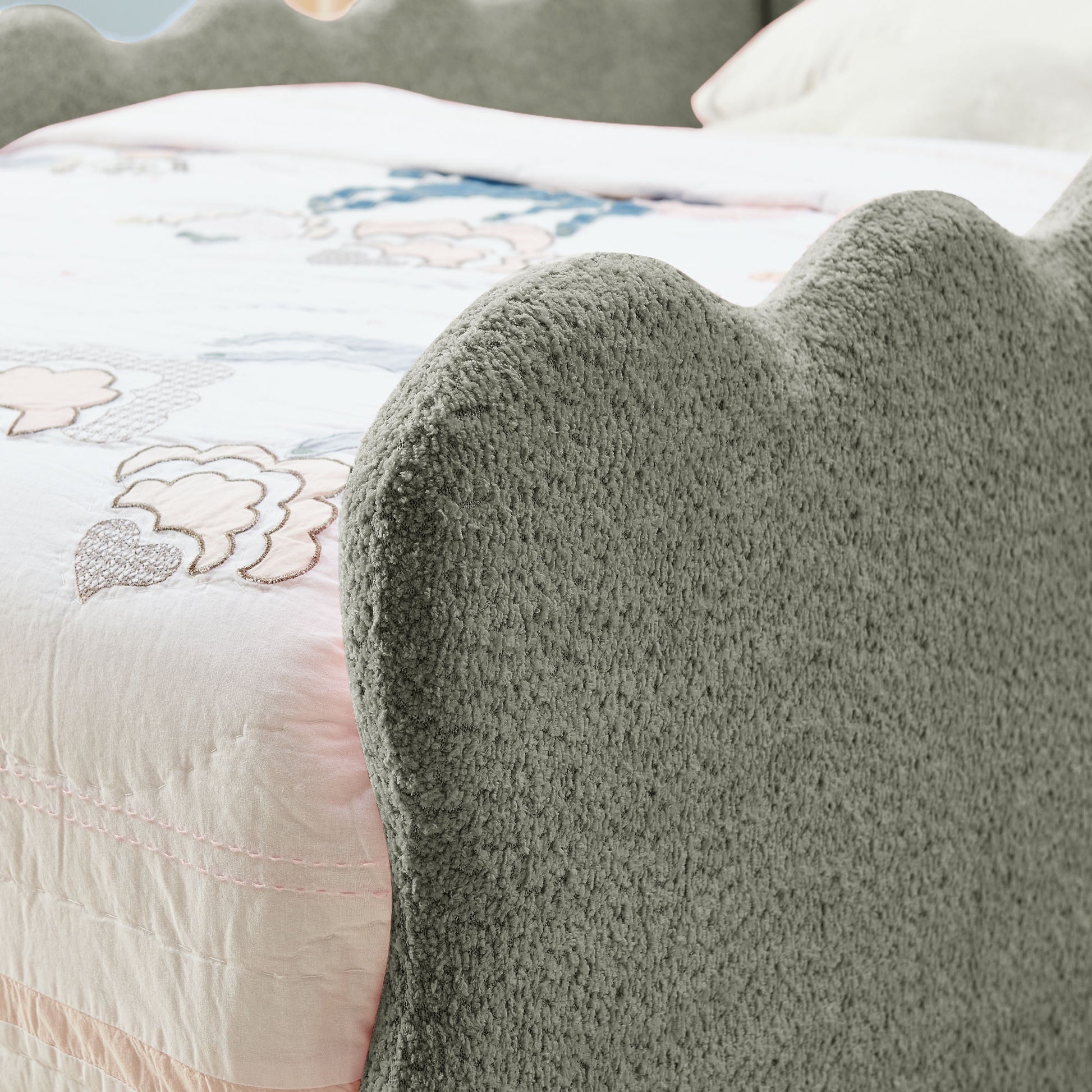 Cute Dinosaur Shaped Bed With Safety Guardrail, Toddler Frame - The Sleep Loft - Online Mattress Showroom NYC