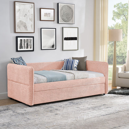 Upholstered Daybed With Pop Up Trundle - The Sleep Loft - Online Mattress Showroom NYC