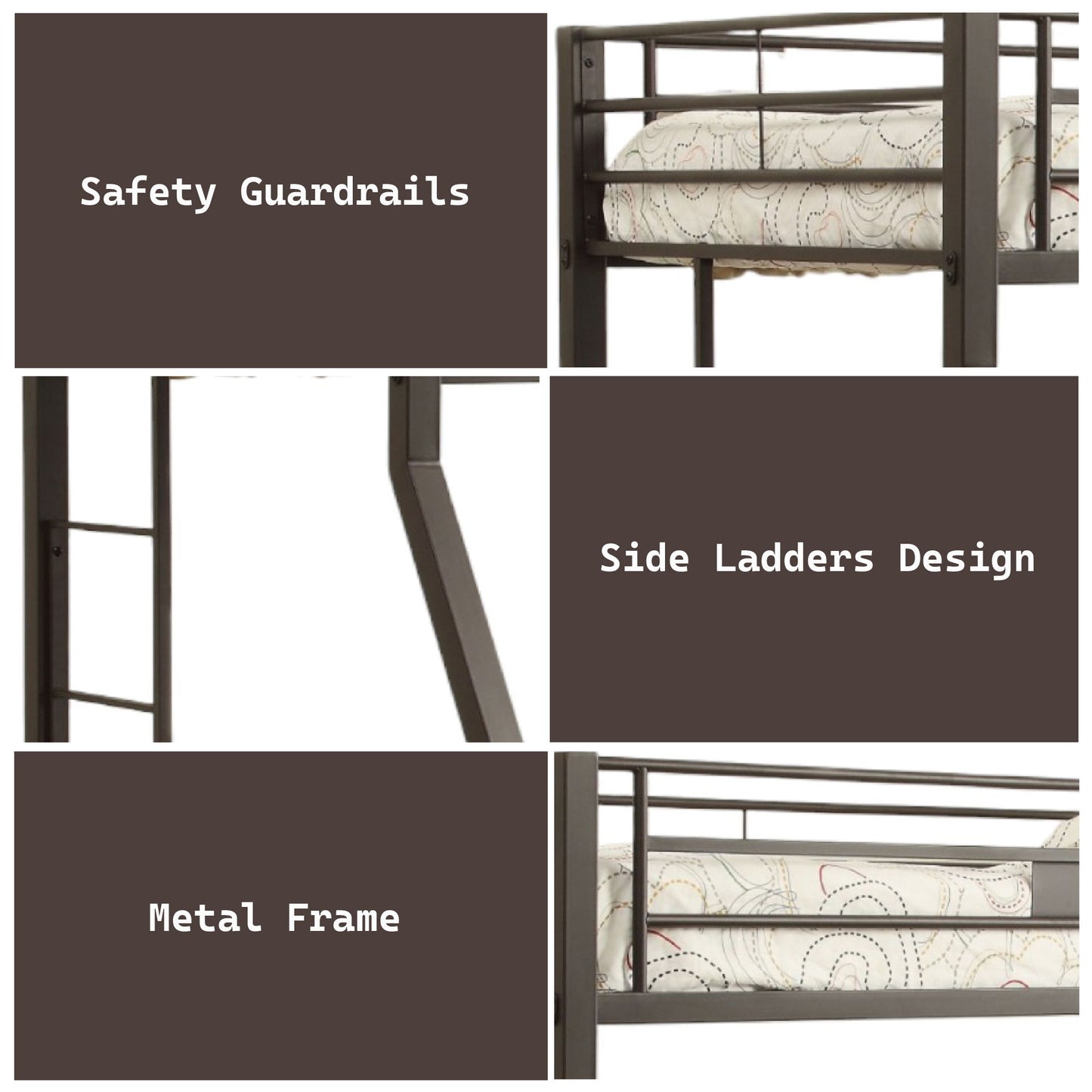Limbra - Spacious Design Double Bunk Bed - The Sleep Loft - Online Mattress Showroom NYC