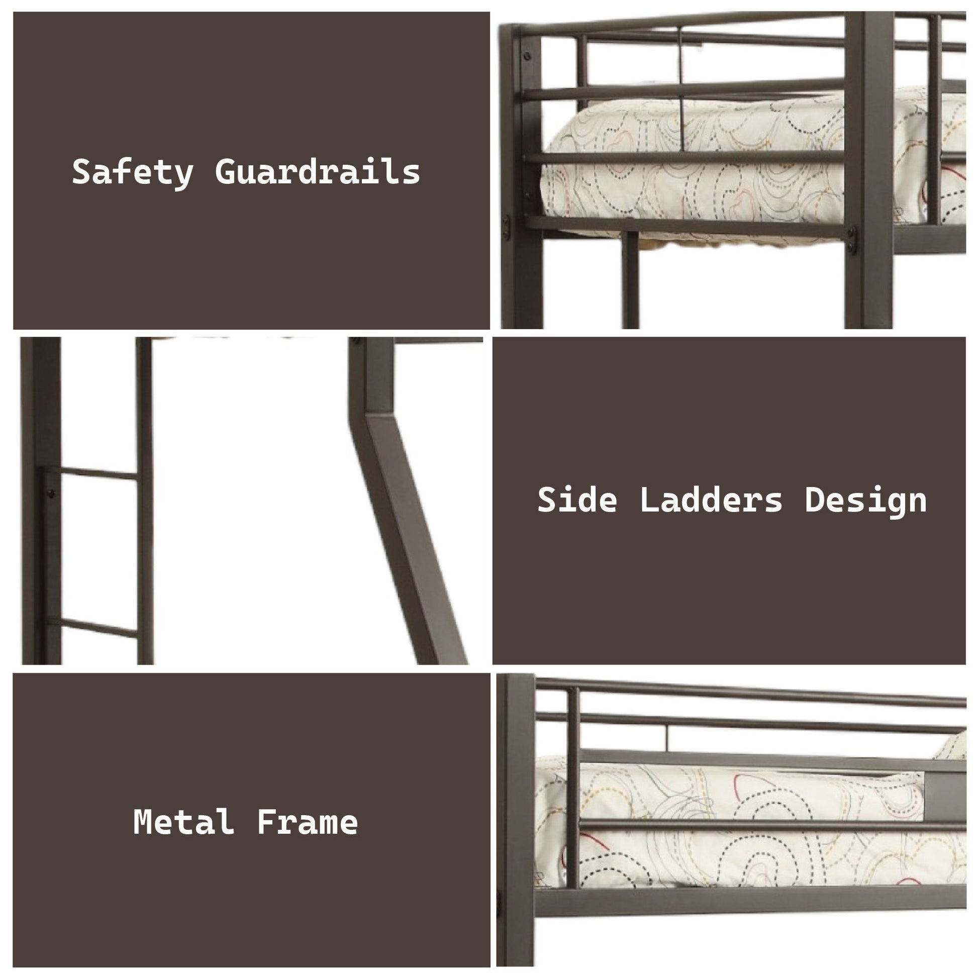 Limbra - Spacious Design Double Bunk Bed - The Sleep Loft - Online Mattress Showroom NYC