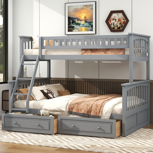 Bunk Bed With Drawers, Convertible Storage Bed - The Sleep Loft - Online Mattress Showroom NYC