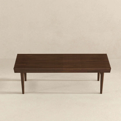 Mia - Bench - Dark Brown - The Sleep Loft - Online Mattress Showroom NYC