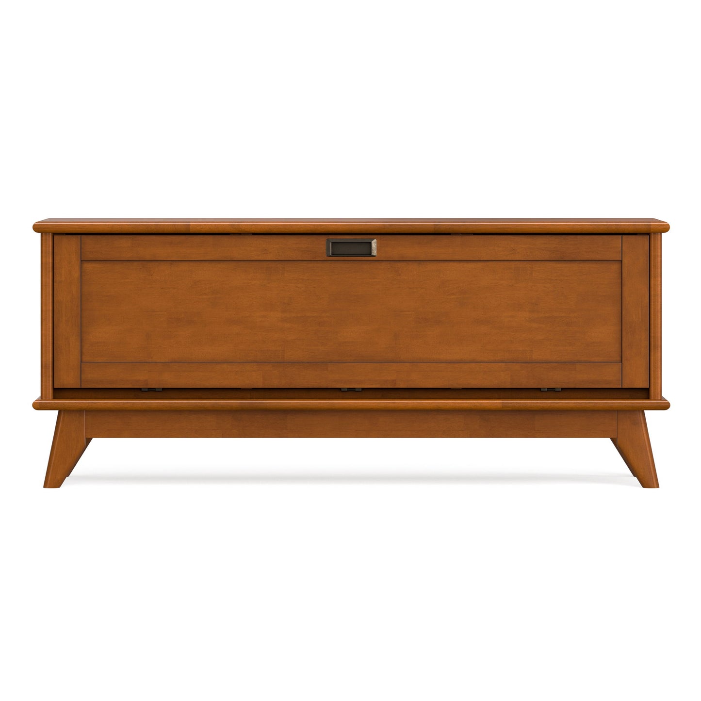 Draper - Flip Down Storage Bench - Teak - The Sleep Loft - Online Mattress Showroom NYC