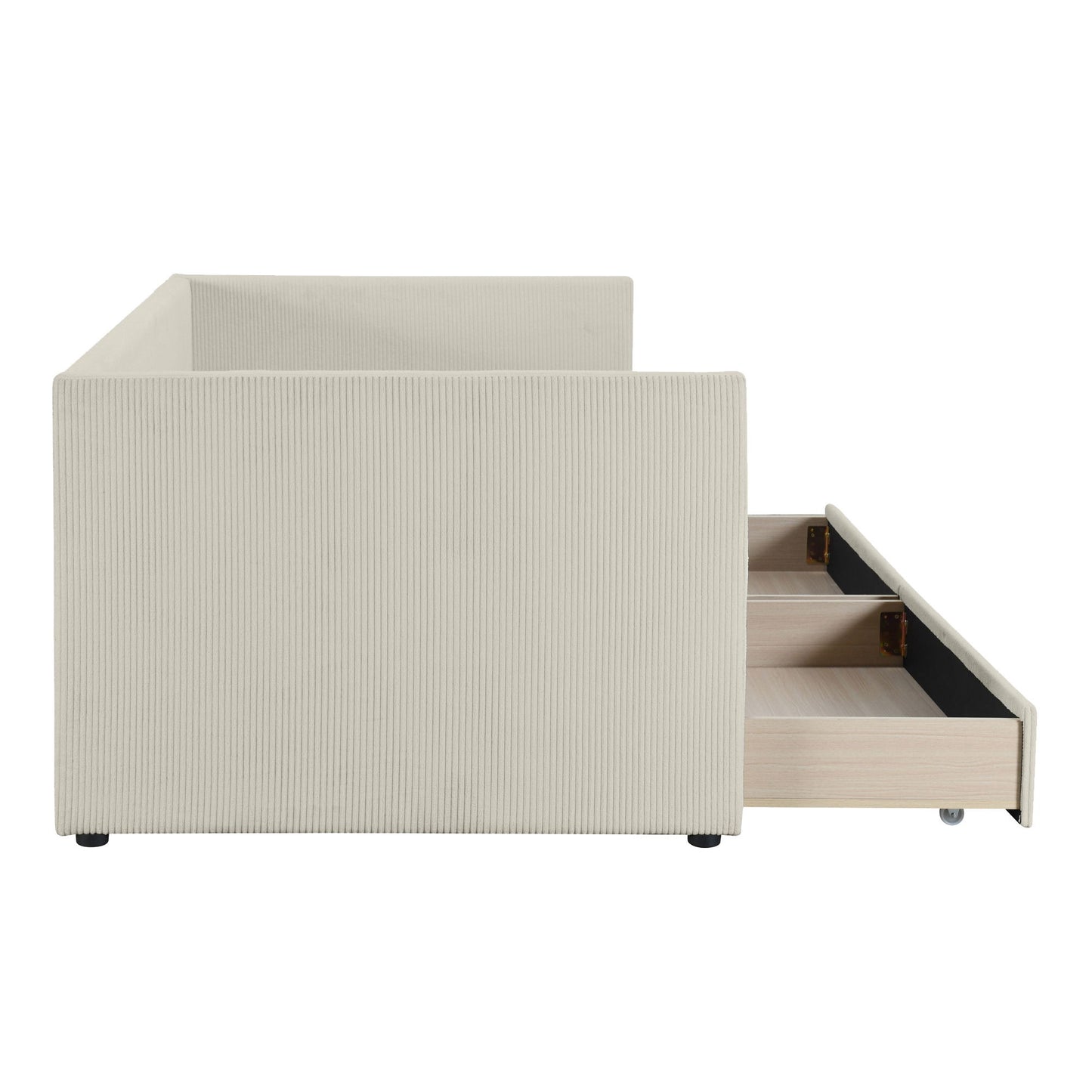 Daybed With Two Drawers And Wood Slat - The Sleep Loft - Online Mattress Showroom NYC