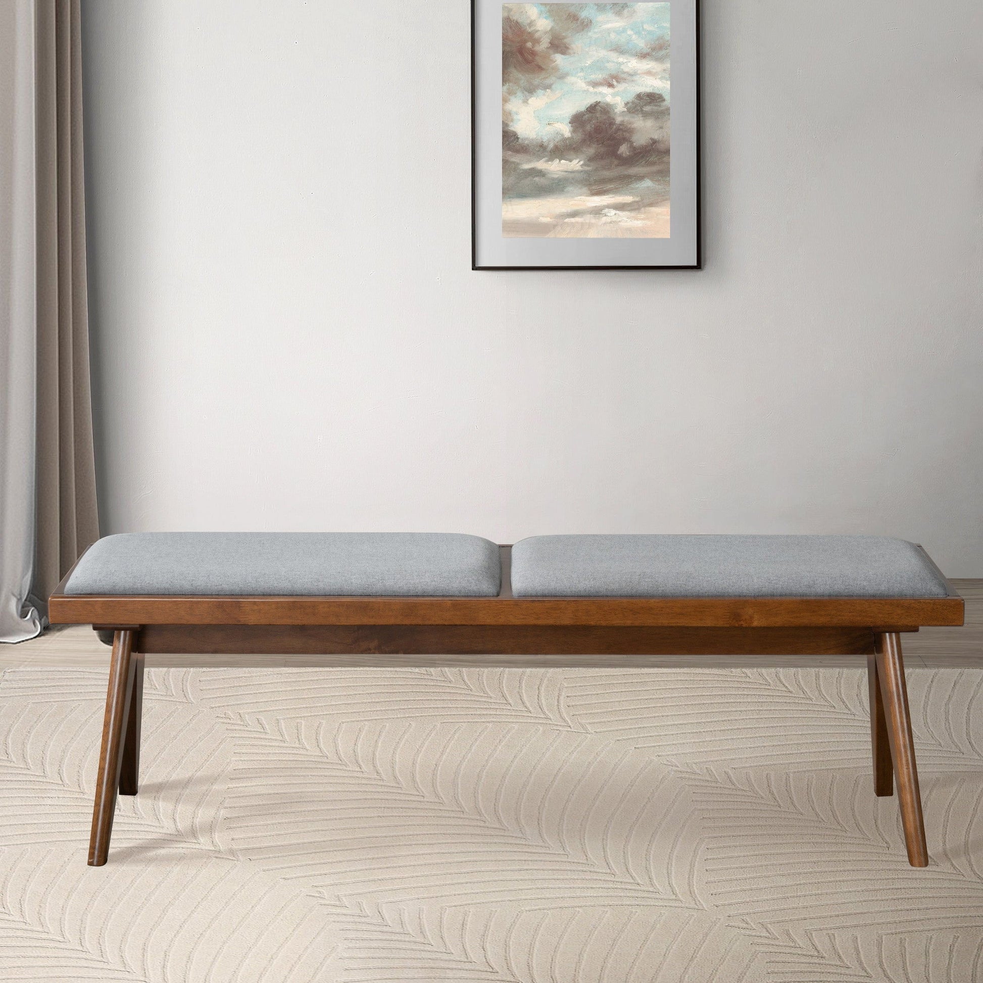 Keira - Modern Aesthetics Bench - The Sleep Loft - Online Mattress Showroom NYC
