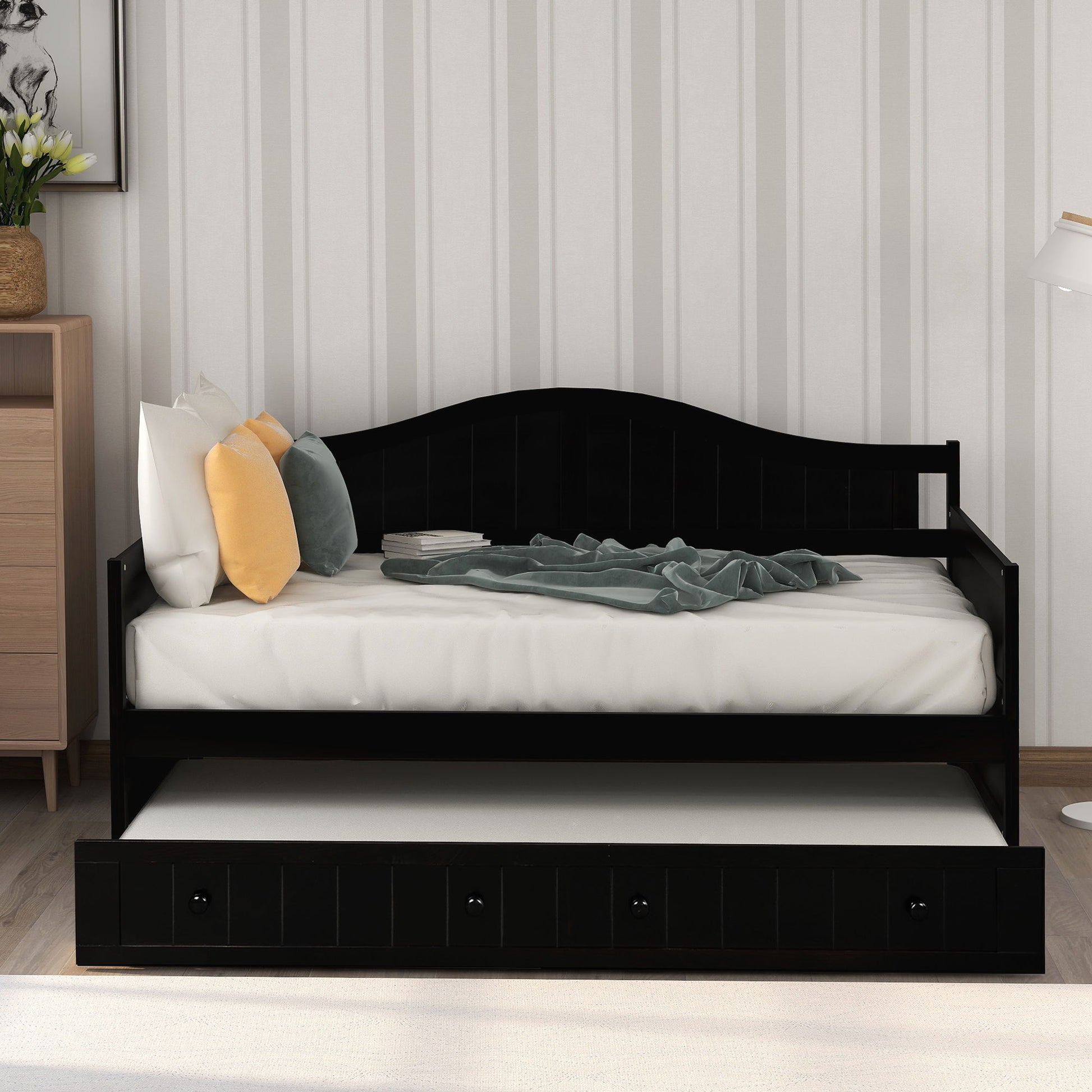 Wooden Daybed, Sofa Bed, No Box Spring Needed - The Sleep Loft - Online Mattress Showroom NYC