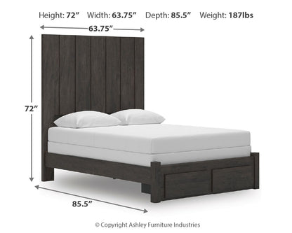 Fraluna - Panel Storage Bed - The Sleep Loft - Online Mattress Showroom NYC