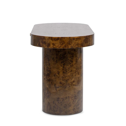 Jesse - Single Drawer Oval Computer Desk - The Sleep Loft - Online Mattress Showroom NYC