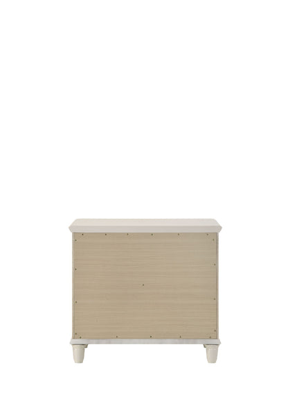 Laveda - Nightstand - White - The Sleep Loft - Online Mattress Showroom NYC