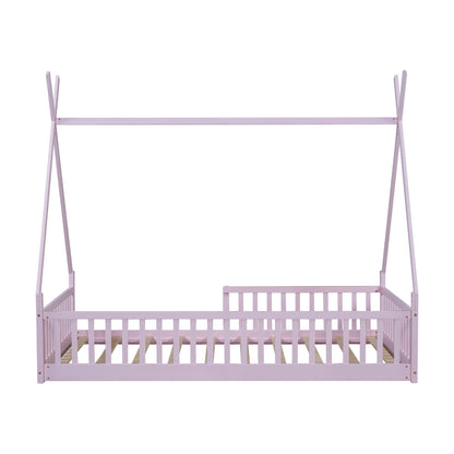 House Shaped Design Bed With Fence - The Sleep Loft - Online Mattress Showroom NYC