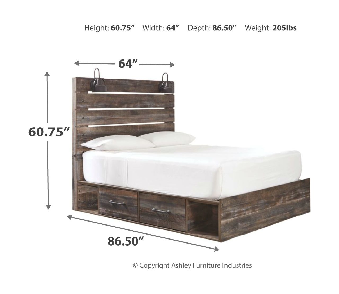 Drystan - Panel Bed - The Sleep Loft - Online Mattress Showroom NYC