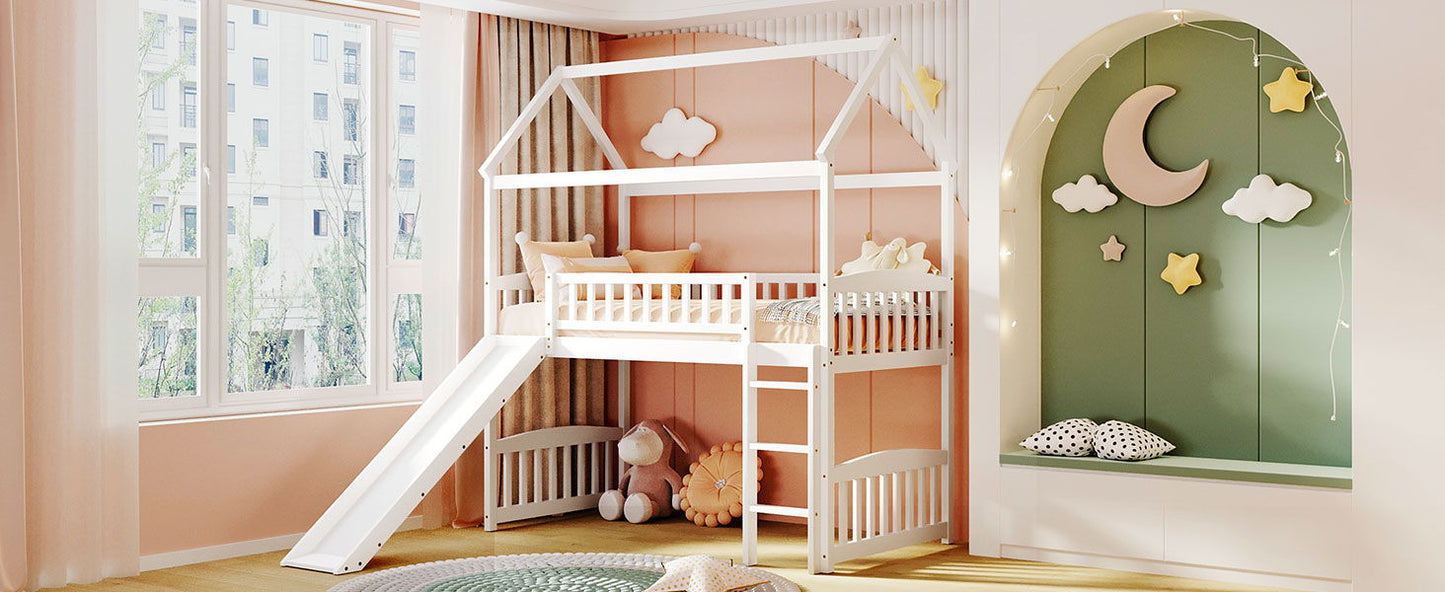 Loft Bed With Slide - The Sleep Loft - Online Mattress Showroom NYC