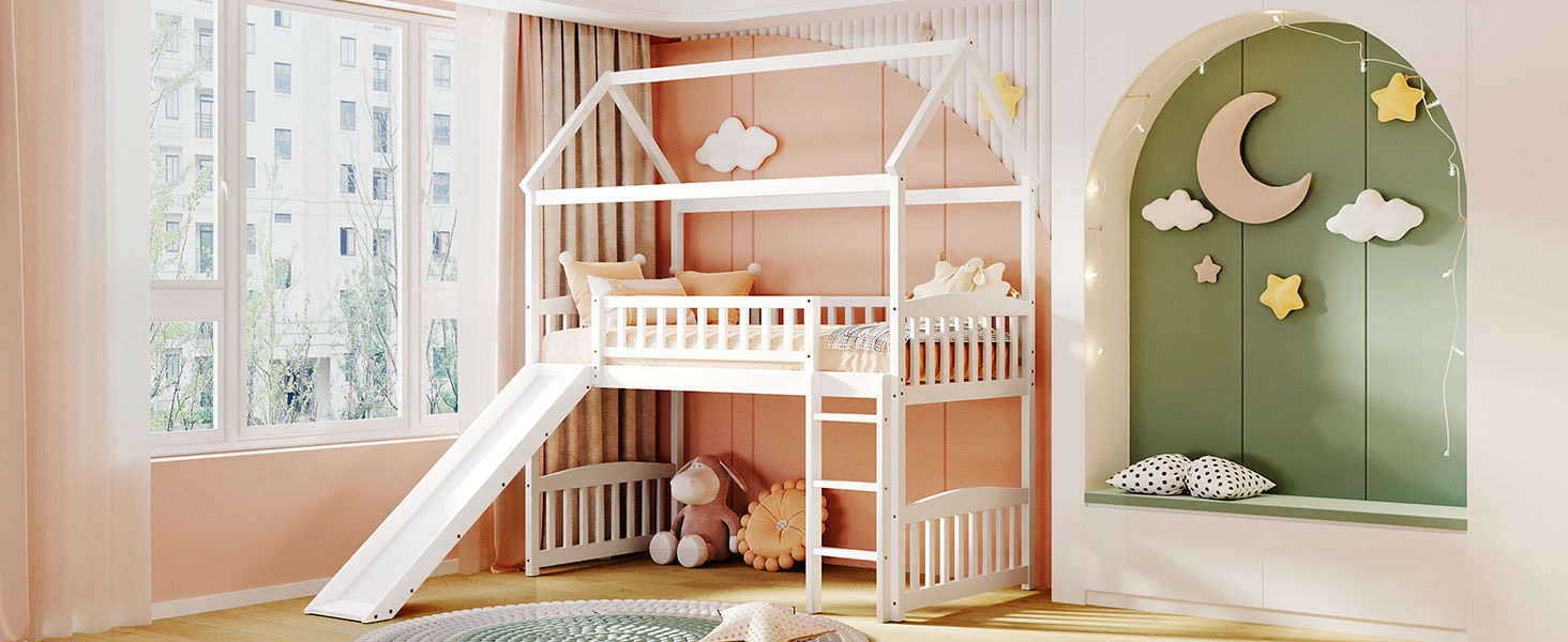 Loft Bed With Slide - The Sleep Loft - Online Mattress Showroom NYC