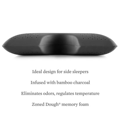 Shoulder Zoned Dough - Bamboo Charcoal Pillow - The Sleep Loft - Online Mattress Showroom NYC