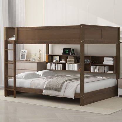 Bunk Bed With Storage Cabinets And USB Ports - The Sleep Loft - Online Mattress Showroom NYC