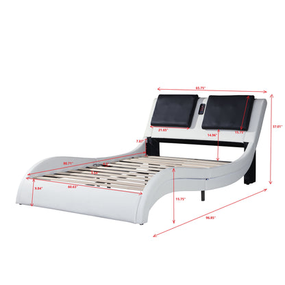 Platform Bed Frame With LED Lighting, tooth Music, Vibration Massage - The Sleep Loft - Online Mattress Showroom NYC
